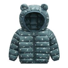 Load image into Gallery viewer, Modern Winter Baby Girls Jackets For Kids Warm Hooded Outerwear Baby Boy Jacket / Coat For Boy and Girls