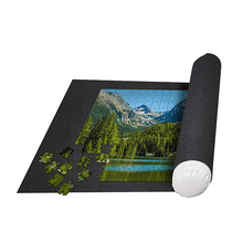 Load image into Gallery viewer, Puzzles Pad Roll Felt Mat Playmat Puzzles For Up To 1500 Pcs Puzzle Accessories New Portable Travel Storage Bag Help Puzzle Board