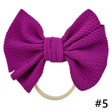 Load image into Gallery viewer, Headband Bow Girl Headbands Nylon Elastic Hair Accessories Photography Props For Baby Girls In Elegant Design