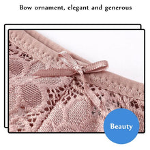 Load image into Gallery viewer, Sexy Women's Hollow Fashion Low Waist Lace Underwear Female Thongs Panties Briefs Ruffle G String