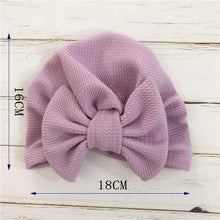 Load image into Gallery viewer, Elegant Flower Baby Hat Toddler Turban Head wraps Kids Bonnet Hat Newborn Baby Hat For Baby Girls