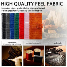 Load image into Gallery viewer, Luxury Pattern Flip Case For iPhone 13 12 Mini 11 Pro Leather Holder Card Stand Wallet Cover Protection Anti Radiation Wallet Phone Case For iPhone