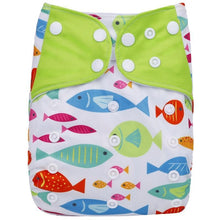 Load image into Gallery viewer, 1Pcs Reusable Cloth Diaper Adjustable Baby Nappies Washable Nappy Durable Baby Diaper