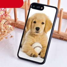 Load image into Gallery viewer, Golden Retriever Dog Cute Puppy Phone Case For Iphone 14 5 6 7 8 Plus X Xr Xs 11 12 13 Pro Max Ultra Full Protective Liquid Silicone Case Back Cover For Iphone