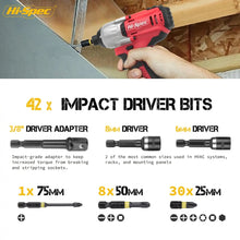 Load image into Gallery viewer, Hi-Spec Premium 44pc Impact Driver Drill Bit S2 Screwdriver Bits Set Power Tool Acessories Home Appliances Repair Hand Tools Kit