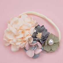 Load image into Gallery viewer, Luxury Modern Handmade Headwear Cute Baby Girls Headbands Accessories Flower Band for Newborns Toddler Infants Fashion Bow for Girls