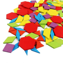 Load image into Gallery viewer, 155pcs Wooden Puzzle Board Set Colorful Baby Educational Toys for Children Learning Developing Toy For Kids Puzzle
