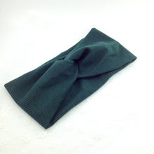 Load image into Gallery viewer, Baby Solid Cross Knitted Headband For Girls Women Kids Twisted Elastic Hairband Turban