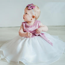 Load image into Gallery viewer, Dress for Baby Christening Gown For First Birthday Party Girl Baby Clothing Ball Gown Toddler