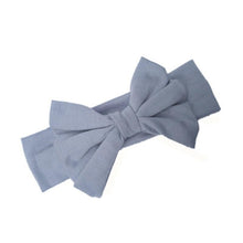 Load image into Gallery viewer, Headband Knitted Cotton Children Girls Elastic Bow Hair Bands Turban for girl Headbands