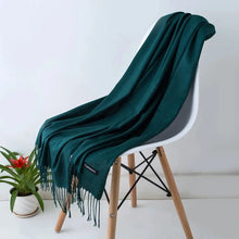 Load image into Gallery viewer, 2022 Tassel Women’s Scarf – Designer Shawl, Wrap & Hijab Pashmina