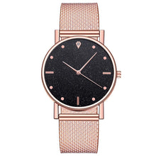 Load image into Gallery viewer, Cusual Ladies Watch Romantic Starry Sky Dial Women's Quartz Fashion Wristwatch For Women and Girls