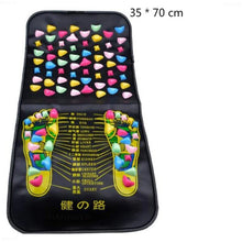 Load image into Gallery viewer, Reflexology Walk Stone Road Foot Massage Mat Acupressure Relax Massage Pad Foot Spa Leg Pain Relief Healthcare Walk Massager Mat