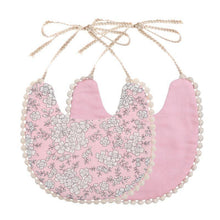 Load image into Gallery viewer, Infant Baby Bib Kid Toddler Dinner Feeding Tassel Double-side Cotton Linen Burp Cloths Saliva Towel For Baby