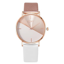 Load image into Gallery viewer, Women's Watch Leather Rose Gold Dress Female Clock Luxury Brand Design Women Watches Simple Fashion Ladies Watch For Women and Girls