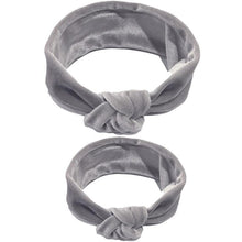 Load image into Gallery viewer, Modern Mother & Baby Headbands Kids Girl Bow With Rabbit ear Print Floral Hair Bands Parent-Child Hair Accessories
