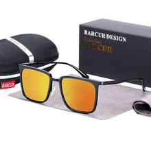 Load image into Gallery viewer, New Elegent Polarized Square Sunglasses Aluminium Magnesium Sunglasses for Men and Women With UV400 Protection