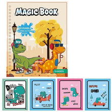 Load image into Gallery viewer, 1pcs Magical Book Water Drawing Coloring Cartoons Books Doodle Pen Painting Drawing Board For Kids Toys Birthday Gift