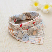 Load image into Gallery viewer, Baby Bibs Waterproof Triangle Cotton Cartoon Child Bibs Dribble Bibs Newborn Slabber Absorbent Cloth For Kids