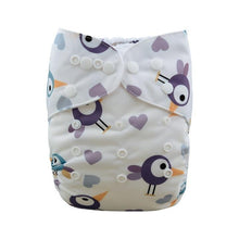 Load image into Gallery viewer, Baby One Size Fits All Reusable Baby Cloth Diaper with Microfiber Insert Diaper For Baby Boys and Baby Girls In Modern New Printed Design