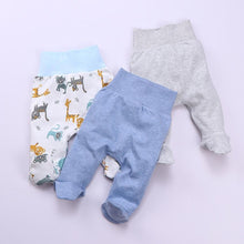 Load image into Gallery viewer, Baby Footed Pants Newborn Baby Boy Girl Leggings High Waist Infant Pants Sleeper Toddler Pajamas Baby Spring Autumn Trousers