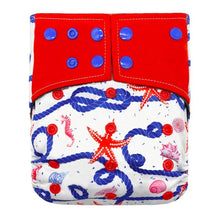 Load image into Gallery viewer, Baby Cloth Diaper Reusable Adjustable Pocket Nappy Cover Fit All Diaper Reusable Nappies Cotton In Modern Trend Printed Design For Unlimited Uses