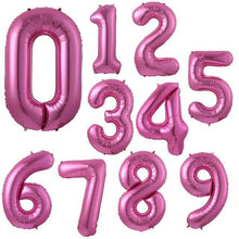 Load image into Gallery viewer, Birthday Helium Modern 32inch Luxury Number Foil Ballon For Party and Celebrations Modern Decoration