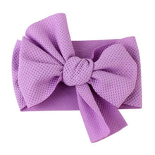 Load image into Gallery viewer, Elastic Candy Solid Color Head Wrap Newborn Head bands Bowknot Bows for Baby Girl Hair Accessories
