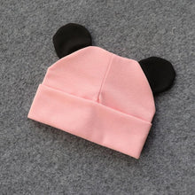 Load image into Gallery viewer, Baby Cap With Ears Cotton Warm Newborn Accessories Baby Hat For Kids Infant Toddler Beanie Cap