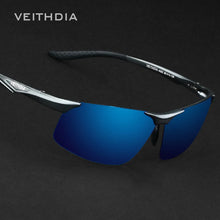 Load image into Gallery viewer, VEITHDIA Aluminum Magnesium Men's Polarized VU400 Sun Glasses Night Vision Mirror Male Eyewear Sunglasses Goggle Oculos 6502