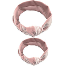 Load image into Gallery viewer, Modern Mother & Baby Headbands Kids Girl Bow With Rabbit ear Print Floral Hair Bands Parent-Child Hair Accessories