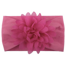 Load image into Gallery viewer, Headband Turban Flower Baby Girl Headbands Elastic Kids Hair Band Kids Hair Accessories Hair Bow For Girls
