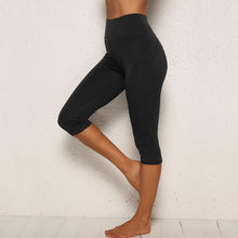 Load image into Gallery viewer, Casual Women's Yoga Pants Gym Fitness Sports Cropped Leggings Pocket Slim Pants Female Solid Color Women's Seamless Scrunch Legging Workout Leggings For Women Lift Tight Gym Yoga Home Pants