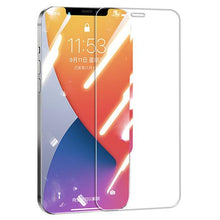 Load image into Gallery viewer, 20000D Curved Full Cover Glass On For iPhone 12 Mini 11 12 Pro X XR XS Max SE 6 6S 7 8 Plus Tempered Glass Film Screen Protector Tempered Glass Protective Film HD Clear Screen Glass For iPhone