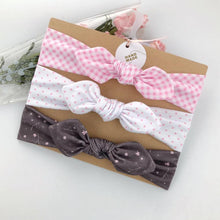 Load image into Gallery viewer, Baby Headband Flower Print Hair Wear for Newborn Baby Girl Headband for Little Girl Headbands Children Bow