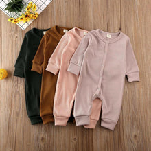Load image into Gallery viewer, Baby Girl / Boy Clothes Kids Knitted Long Sleeve Autumn Winter Romper Solid Jumpsuit Outfit