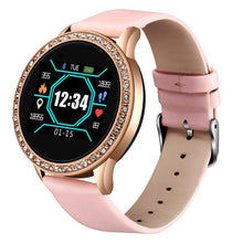 Load image into Gallery viewer, Luxury Ladies Smart Watch For Women With Blood Pressure Heart Rate Monitor Fitness tracker And Sport Smart Band Alarm Clock Reminder Smartwatch
