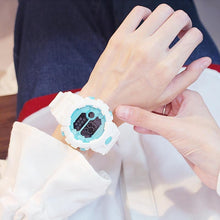 Load image into Gallery viewer, Electroic Shock Digital Watch Unisex Sports Waterproof Watch With LED Colorful Mode Wristwatch For Men and woman