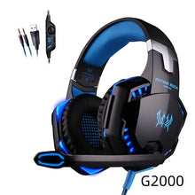 Load image into Gallery viewer, Modern Luxury Gaming STEVVEX Headset over-ear Game Earphones Wired gaming headset microphone Deep bass stereo headphones for PC and GAming