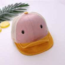 Load image into Gallery viewer, Luxury Summer Newborn Baby Sun Hat Cotton Beret Hat Cartoon Striped Bear Snapback Baseball Cap Baby Hats For girls and Boys Kids