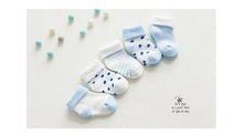 Load image into Gallery viewer, 5 Pair High Quality Thicken Cartoon Comfort Cotton Newborn Socks Kids Boy And Girl Socks