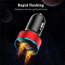 Load image into Gallery viewer, Universal Mini 3.1A LED Display USB Phone Charger Car-Charger Adapter Car Chargers