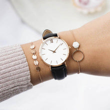 Load image into Gallery viewer, New STEVVEX Fashion Simple Women Watches Woman Ladies Casual Leather Quartz Watch For Women and Girls