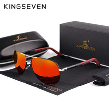 Load image into Gallery viewer, Summer Luxury Aluminum Magnesium Men's Retro Aviation Popular Sunglasses Polarized Men Mirror Glasses oculos Eyewear Accessories For Men