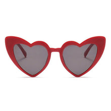 Load image into Gallery viewer, Elegant Retro Love Heart Sunglasses Women Big Frame Personality Sunglasses Fashion Cute Retro Cat Eye Vintage Sunglasses For Women and Girl