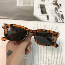 Load image into Gallery viewer, New Women Rectangle Vintage Sunglasses Brand Designer Retro Points Sunglasses Female Lady Eyeglass Cat Eye