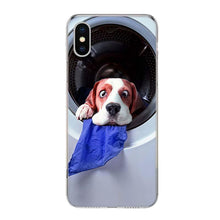 Load image into Gallery viewer, Beagle Dog Phone Case For Iphone 11 13 14 Pro Max 12 Mini Phone Case X Xs Xr 6 6s 8 7 Plus Se 5 5s Cover Snuggle Beagle Puppy Dog Hard Case