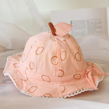 Load image into Gallery viewer, Baby Sun Hat Heart Print Baby Boy/Girl Hat Outdoor Kids Bucket Hat Children Hat Baby Beach Caps Beanie For Girls