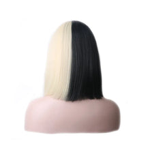 Load image into Gallery viewer, Synthetic Hair Short Wig With Bangs Cosplay Wigs For Women Straight Bob Wig Korean Pink Red Brown Blue Green White Purple Grey