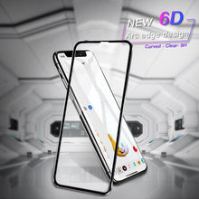 Load image into Gallery viewer, 10D Curved Edge Aluminum Alloy Tempered Glass for iPhone X XS MAX 11 12 Pro Max mini 6 6S 7 8 Plus Full Cover Screen Protector Titanium Alloy Metal Edge Full Coverage Front Tempered Glass Screen Protector for iPhone